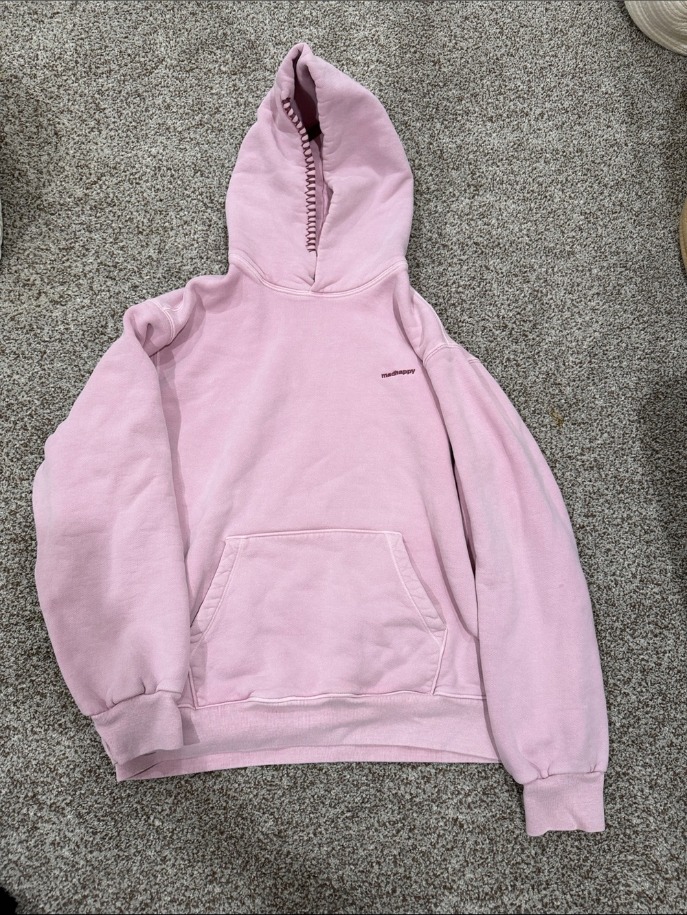 Mad Happy Pink Frost Sweatshirt size L - Picture 3 of 5